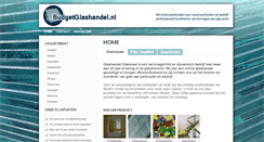 Desktop Screenshot of budgetglashandel.nl